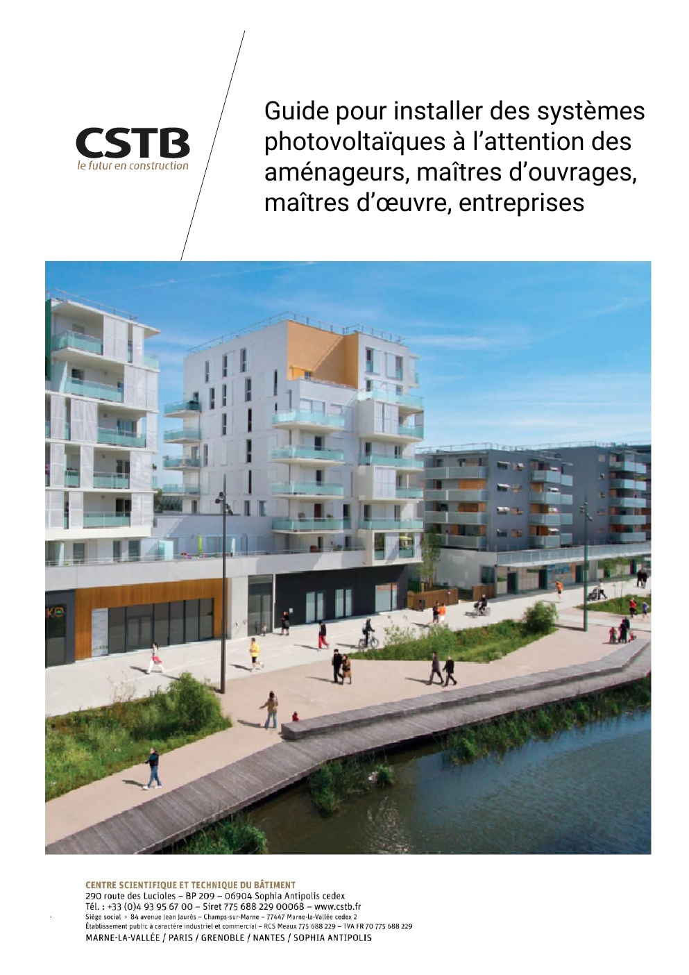 Couverture Guide pour installer des systèmes photovoltaïques